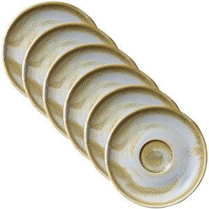 6 HEART & SOUL Untertassen Perfect Match Breeze blau 12,0 cm