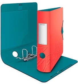 AKTION: LEITZ Active Urban Chic Ordner rot Kunststoff 8,2 cm DIN A4, 1 St. mit Prämie nach Registrierung