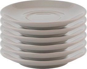 Thumbnail - APS Untertassen Snug Cappucino grau, 6 St.