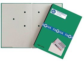 PAGNA Unterschriftenmappe 20 Fächer grün, 1 St.