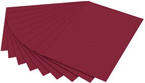 Thumbnail - folia Tonpapier rot 130 g/qm 50 St.