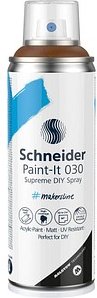Schneider Paint-It 030 Supreme DIY Acrylspray Sprühfarbe brown matt
