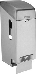 KATRIN Toilettenpapierspender 989706 silber gebürsteter Stahl, 1 St.