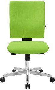 Topstar Bürostuhl Lightstar 10, LS19W0G05 Stoff grün, Gestell alu