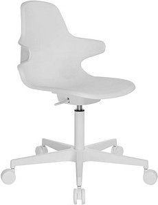 Thumbnail - Topstar Bürostuhl Sitness Life 20, FY203W Kunststoff weiß, Gestell weiß