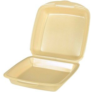 STARPAK Einweg-Menüschalen 22,5 x 22,0 cm, 50 St.