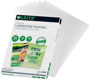 Thumbnail - 100 LEITZ Laminierfolien glänzend für A5 80 micron