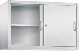 CP Aufsatz-Schiebetürenschrank C 2000 Acurado, 2045-00 S10084 lichtgrau 1 Fachboden 120,0 x 40,0 x 79,0 cm