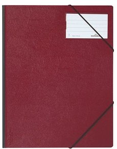 DURABLE Eckspanner Premium DIN A4 rot, 1 St.