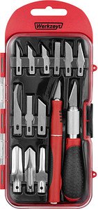 Werkzeyt Bastelmesser-Set rot, 1 St.