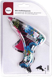 Rayher Mini Dschungel Heißklebepistole farbig, 1 St.