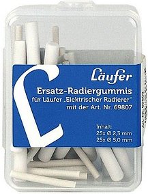 Thumbnail - Läufer Radiergummis für Radierstift 69807 weiß, 1 St.