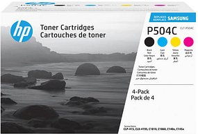 HP CLT-P504C (SU400A) schwarz, cyan, magenta, gelb Toner, 4er-Set