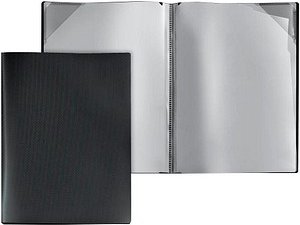VELOFLEX Diamond Sichtbuch DIN A4, 4 Hüllen schwarz, 1 St.