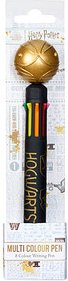 BlueSky Kugelschreiber Harry Potter - Stift "Schnatz" 8 in 1 (mehrfarbig) schwarz, Schreibfarbe: farbsortiert, 1 St.