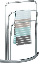 Thumbnail - relaxdays Handtuchständer CURVY silber, 1 St.