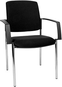 Topstar Besucherstühle BtoB 10 BB190A G20 schwarz Stoff, 2 St.