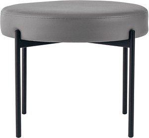 meet powered by PAPERFLOW Sitzbank GAIA GBRC.01.14 grau Kunstleder 57,5 cm