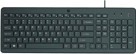 HP 150 Tastatur kabelgebunden schwarz