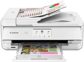 Thumbnail - Canon PIXMA TS9551Ca 3 in 1 Tintenstrahl-Multifunktionsdrucker weiß