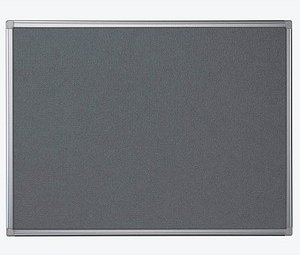 Bi-Office Pinnwand MAYA 240,0 x 120,0 cm Textil grau