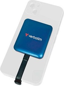 verbatim SnapBack 2 TB externe SSD-Festplatte blau