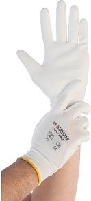 Thumbnail - HYGOSTAR unisex Arbeitshandschuhe Ultra Flex Hand weiß Größe 10, 12 Paar