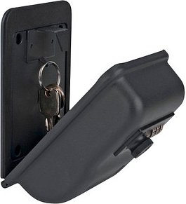 pavo Deluxe Schlüsseltresor grau Zahlenschloss