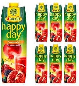 happy day Fruchtnektar Granatapfel 6x 1,0 l