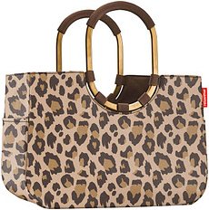 reisenthel® Einkaufskorb loopshopper L frame LEO MACCHIATO Kunstfaser leo macchiato