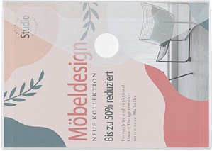 FolderSys Dokumententasche DIN A6 transparent glatt 0,20 mm, 1 St.