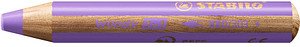 STABILO woody 3 in 1 Buntstift violett, 1 St.