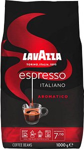 LAVAZZA Italiano Aromatico Espressobohnen, Arabica- und Robustabohnen 1,0 kg