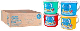 JOVI Knete My First Plastilina Baby farbsortiert, 40 Farben je 38,0 g