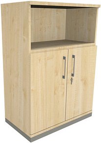 fm Regalschrank Oldenburg, 4260429767502 königsahorn 80,0 x 44,2 x 113,3 cm, 1 St.