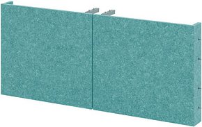 Thumbnail - HAMMERBACHER FlexWall Türen türkis 32,6 cm