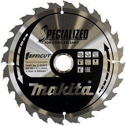 makita E-01915 EFFICUT Kreissägeblatt 235,0 mm, 24 Zähne