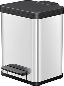 Thumbnail - Hailo Öko uno Plus M Mülleimer 17,0 l silber, 1 St.