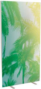 Thumbnail - PAPERFLOW Trennwand easyScreen Tropical, 61275 bunt 94,0 x 173,4 cm