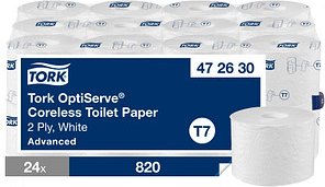 Thumbnail - TORK Toilettenpapier T7 Advanced 2-lagig, 24 Rollen