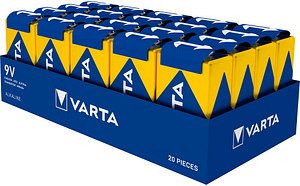 Thumbnail - 20 VARTA Batterien LONGLIFE Power E-Block 9,0 V