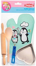 Heless® Backset Pinguin Puppenzubehör-Set