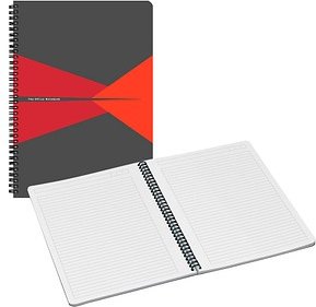 LEITZ Collegeblock Office liniert DIN A4 Innen- und Außenrand, 1 St.