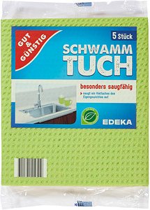 Thumbnail - GUT&GÜNSTIG Schwammtücher Naturfaser, 5 St.