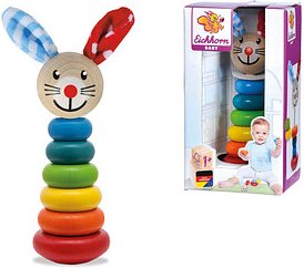 Eichhorn Steckspiel Hase Lernspielzeug, 1 St.