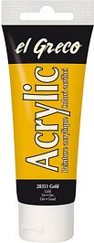 KREUL el Greco Acrylfarbe gold 75,0 ml, 1 St.