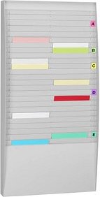 PAPERFLOW Sortiertafel grau DIN A4 50 Fächern 54,4 x 12,9 x 112,0 cm, 1 St.