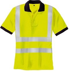 Thumbnail - teXXor® unisex Warnschutz Shirt SYLT gelb Größe S, 1 St.