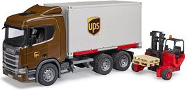 bruder Scania Super 560R Logistik-LKW UPS 03582 Spielzeugauto
