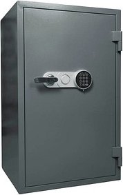 Filex Tresor 120-EL mit Feuerschutz grau 71,0 x 58,1 x 125,0 cm